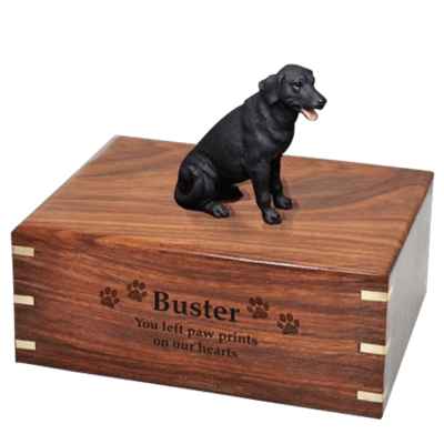 Black Labrador X-Large Doggy Urn